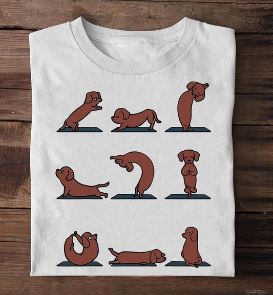 Yoga Dachshund Shirt