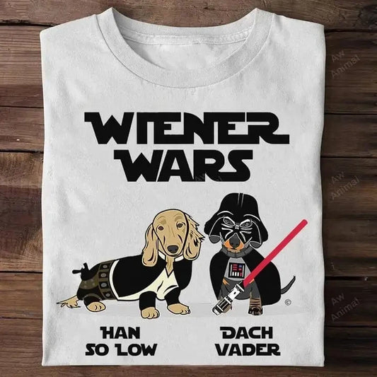Wiener Wars Funny Dachshund Shirt