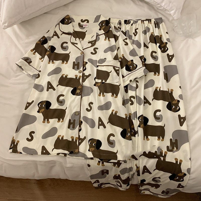 Dachshund Dreamy Pajama Set