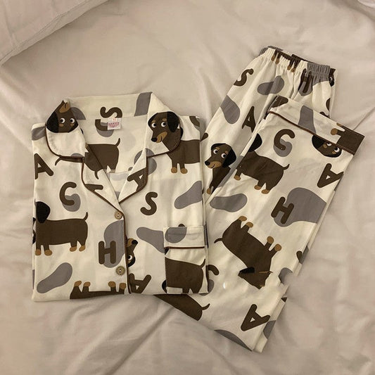 Dachshund Dreamy Pajama Set